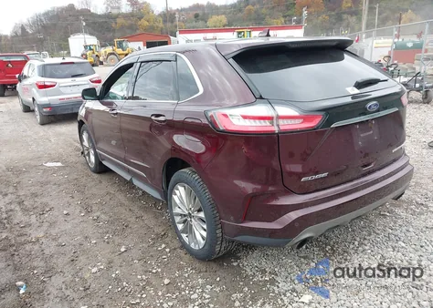 2020 Ford Edge Titanium z USA, uszkodzony, nr VIN 2FMPK4K91LBA84243